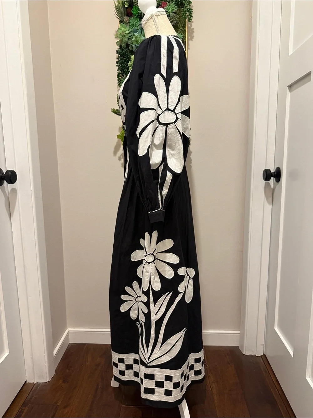 NWT FARM Rio Nature Buttoned Maxi Dress - Picture 6 of 8